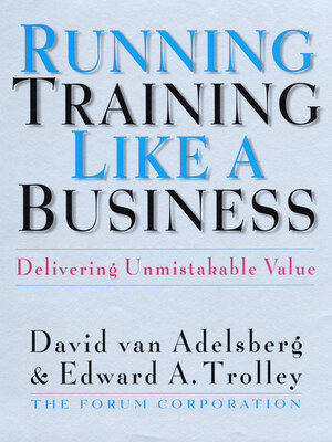 cover image of Running Training Like a Business